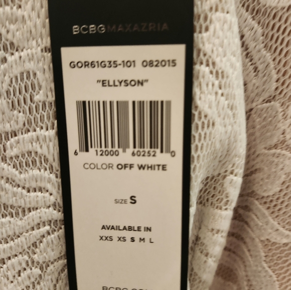 BCBG Max Azaria NWT "Ellyson" Crop Top & Skirt Pairing Size S - Picture 6 of 12